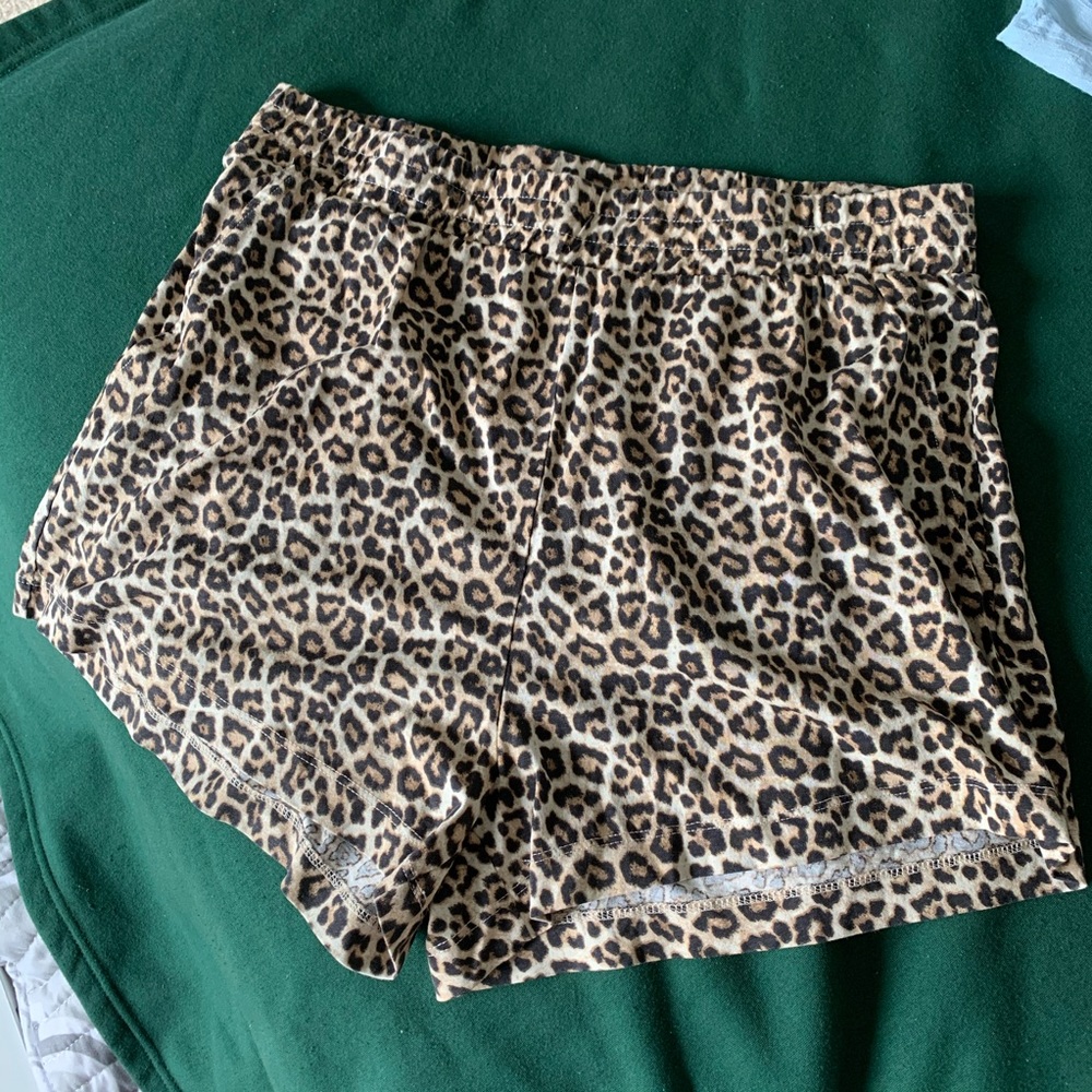 Cheetah Printed Flowy Shorts